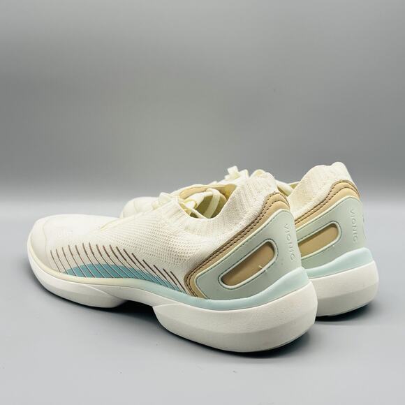 Vionic Shoes Womens 9.5 Ivory Embolden Knit Slip On Athletic Running Sneakers - Picture 4 of 10